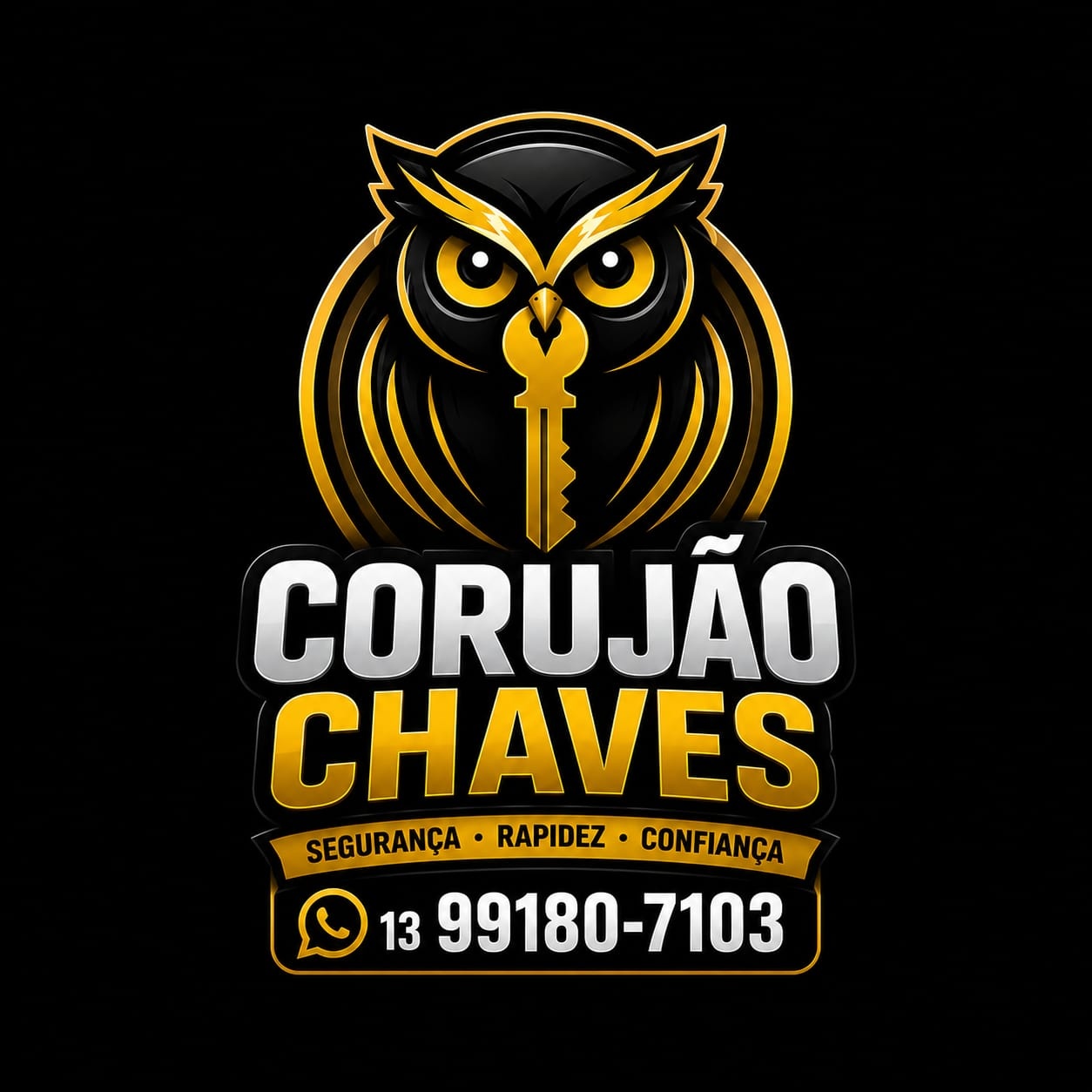 Logo original Corujão Chaves